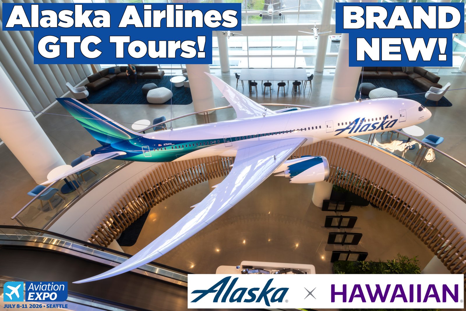 Alaska Airlines Global Training Center Tours