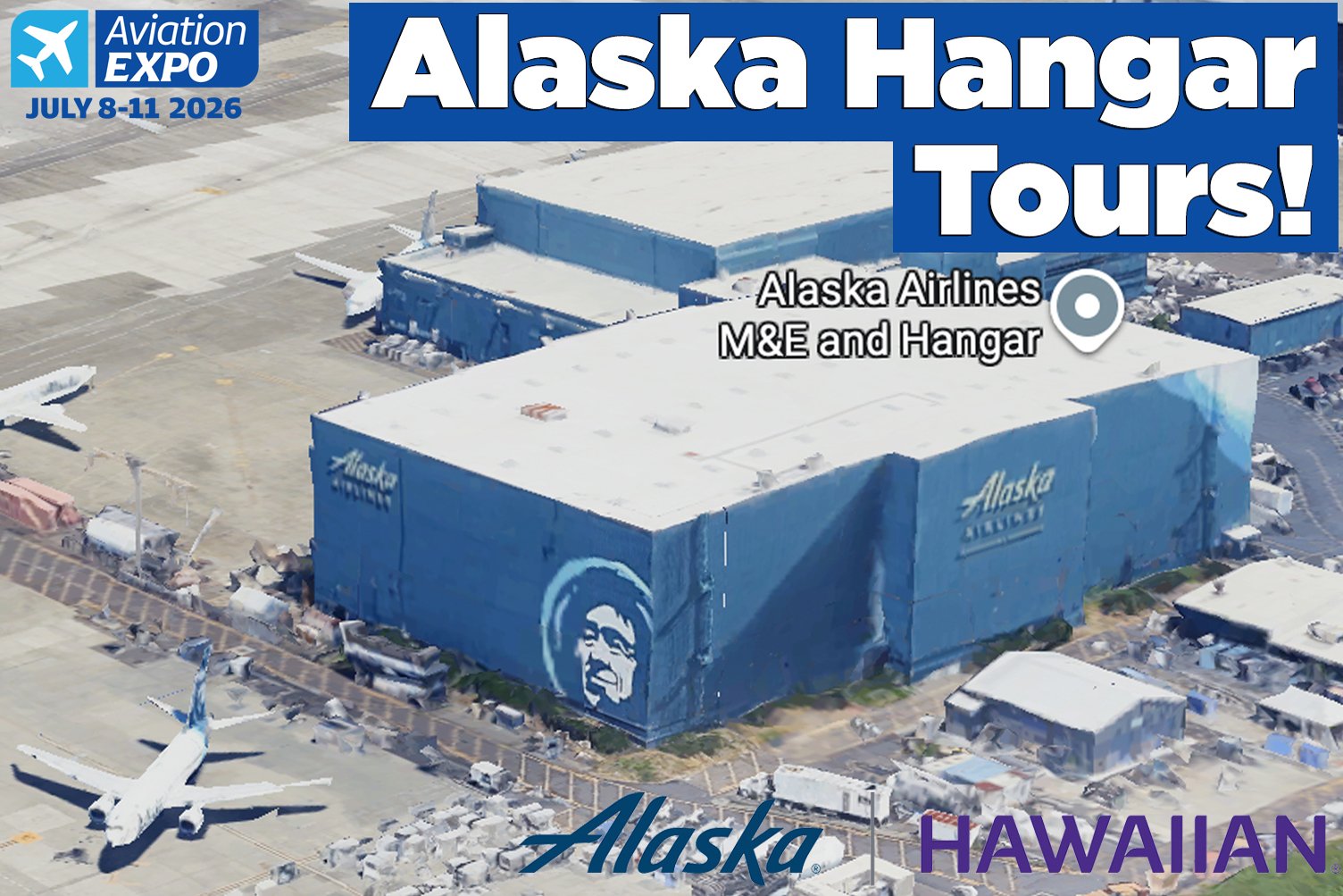Alaska Airlines Hangar Tours