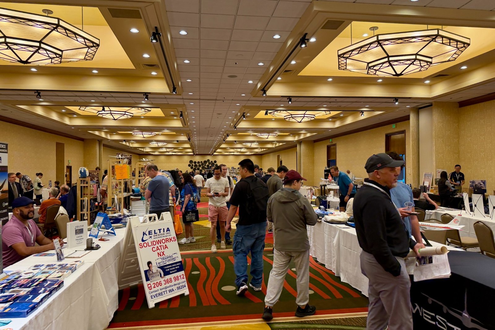 Wide Aviation Expo 2026 SEA marketplace aisle