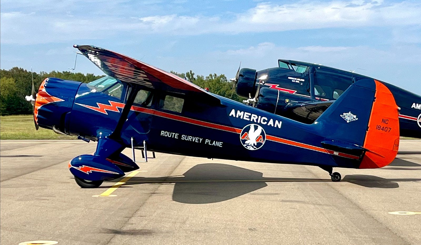 Historic aircraft featured as part of an Aviation Expo tour experience